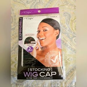 NEW Magic Collection Expandable Stocking Wig Cap 2225 BLA